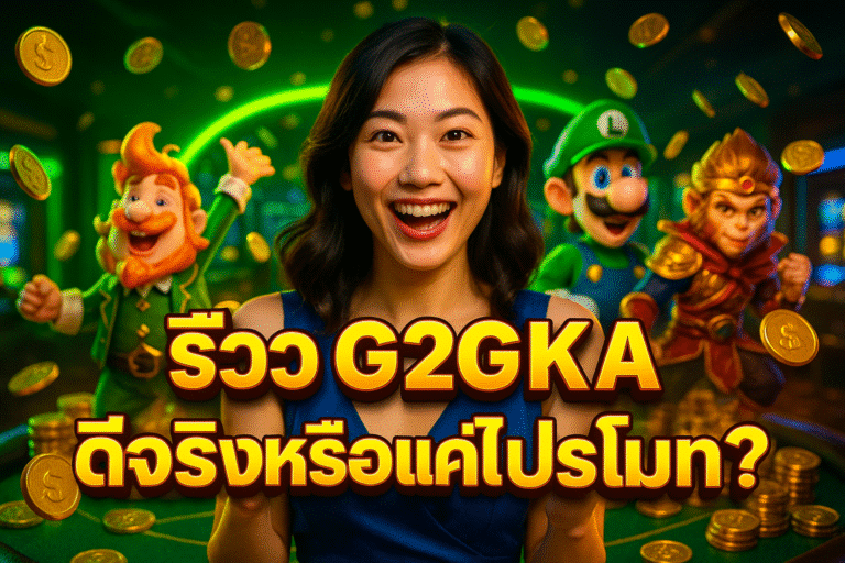 รีวิว G2GKA ดีจริงหรือแค่โปรโมท?