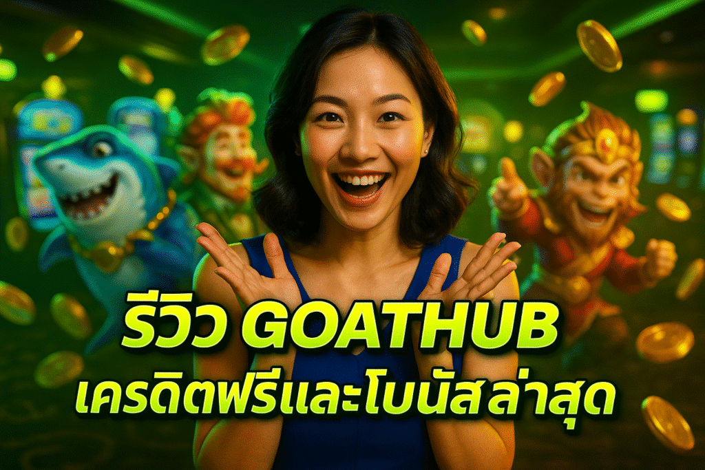 รีวิว GOATHUB เครดิตฟรีและโบนัสล่าสุด