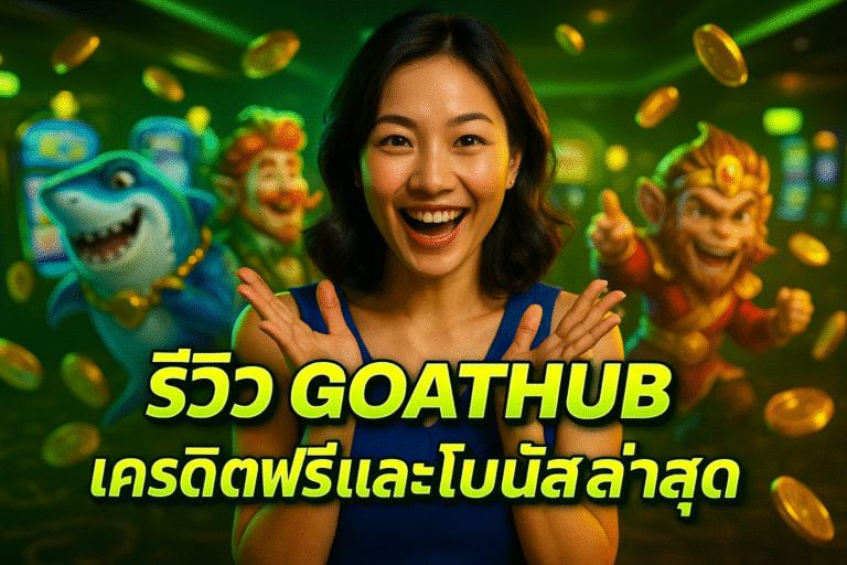 รีวิว GOATHUB เครดิตฟรีและโบนัสล่าสุด